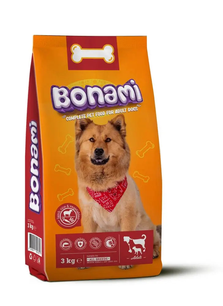 BONAMI BRIKETI ZA PSE SA JAGNJETINOM I POVRĆEM 3kg