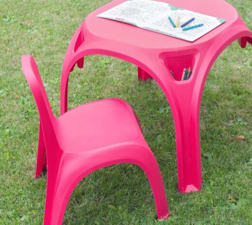KETER Stol za djecu 64x64x48cm pink
