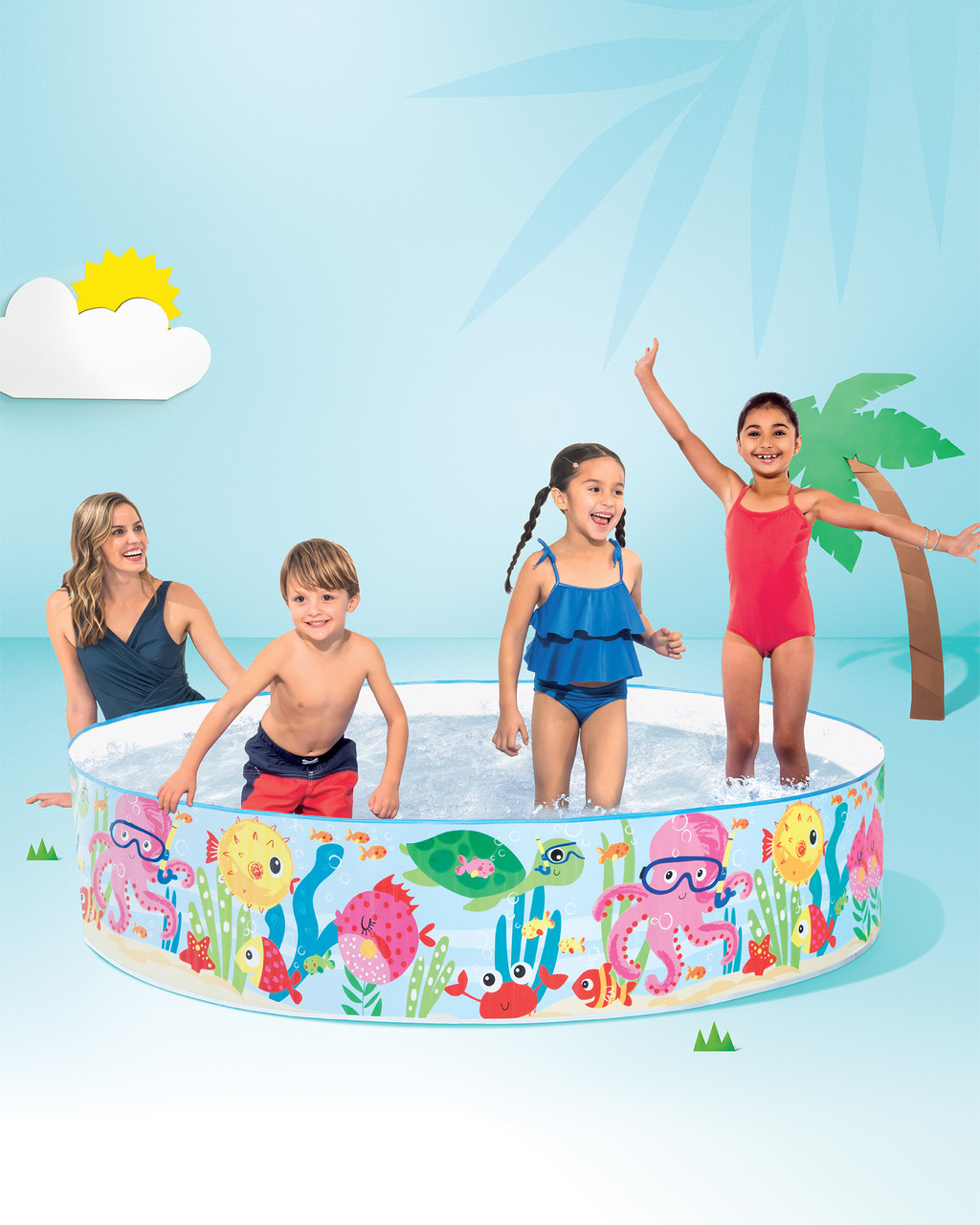 Snapset® OCEAN PLAY bazen 183cmx38cm